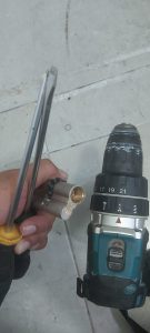 פריצת צילינדר לאחר כרסום